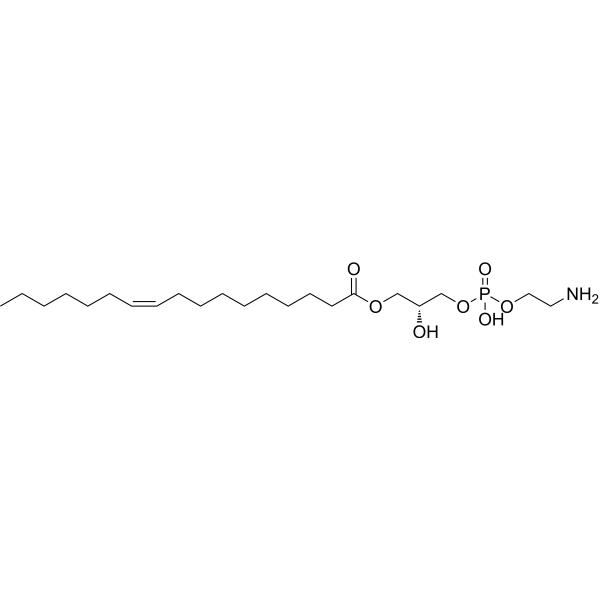 1-Heptadecenoyl-2-OH-sn-glycero-3-phosphoethanolamine 1246298-09-8
